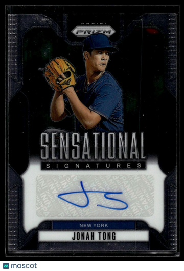 2025 Panini Prizm Jonah Tong #SS-JT Sensational Signatures AU