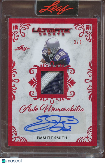 2024 Leaf Emmitt Smith Patch Leaf