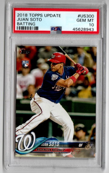 2018 Topps Update Juan Soto PSA 10