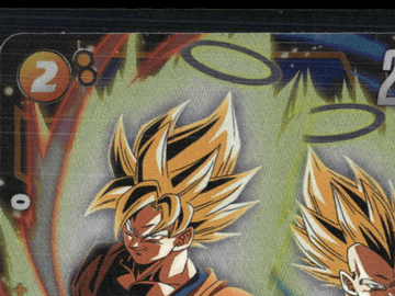 2024 Dragon Ball Super Fusion World Blazing Aura Son Goku Vegeta Holo SR Super Rare