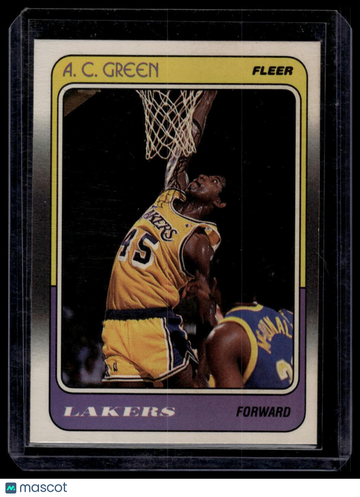 1988-89 Fleer A.C. Green #66