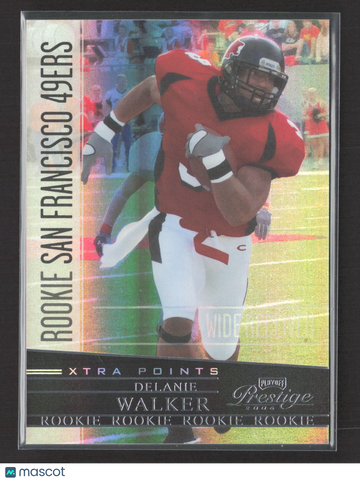 2006 Playoff Prestige Xtra Points Delanie Walker #180 Gold