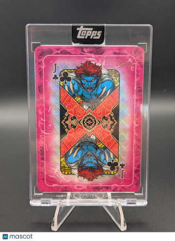 2025 Topps Chrome Marvel Mint Beast Gambit's Deck /99 Jack Clubs #C-J