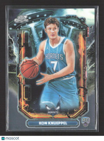 2026 Topps Chrome Basketball Extraterrestrial Kon Knueppel #ET-14 RC