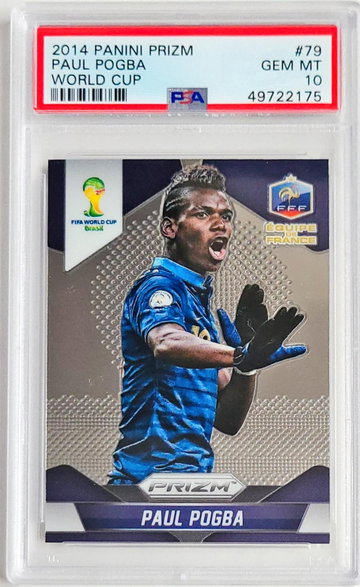 Paul Pogba 2014 World Cup Prizm PSA 10