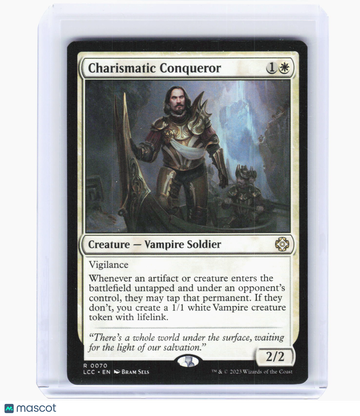 Commander: The Lost Caverns of Ixalan Charismatic Conqueror Non-Foil Rare #70