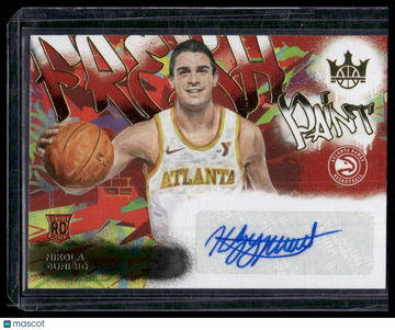 2024-25 Panini Court Kings Devin Carter #FP-DEV Fresh Paint Jade SN,AU