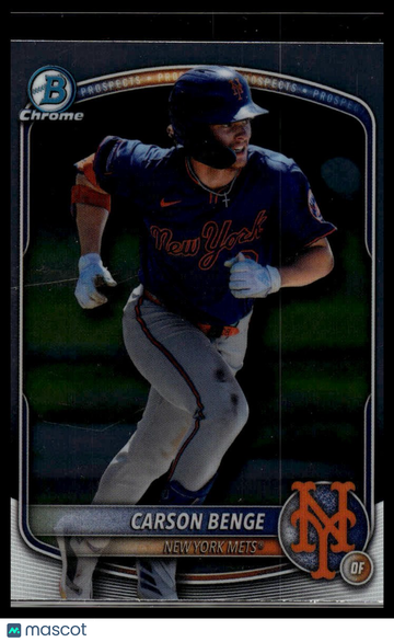 2025 Bowman Draft Carson Benge #BDC-138 Chrome