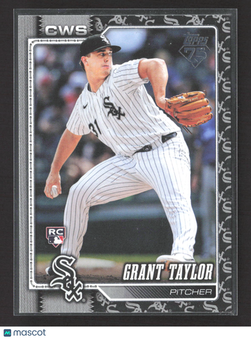 2025 Topps Series 1 Grant Taylor #49 RC