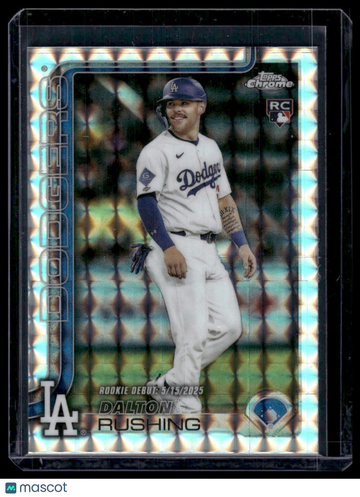 2025 Topps Chrome Dalton Rushing #USC151 Geometric RC