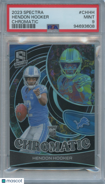 2023 Panini Spectra Hendon Hooker #CH-HH [Base] Rookie Insert PSA 9