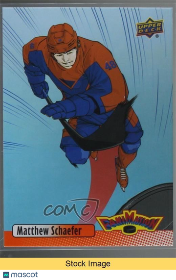 2025 Upper Deck DC Hockey Fanimation Crossover - [Base] - Image V Matthew Schaefer #FN5V Image Variant Achievement Rooki