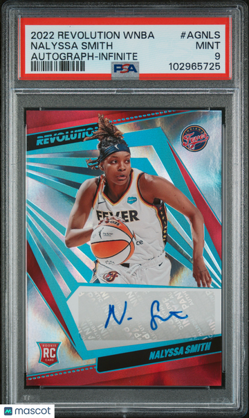 2022 Panini Revolution WNBA Autographs Nalyssa Smith #AGNLS Infinite PSA 9