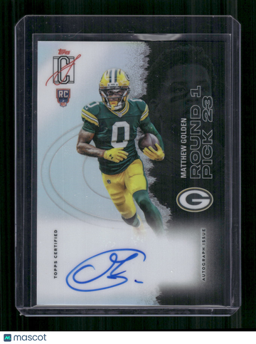 2025 Topps Signature Class Matthew Golden #111 Auto
