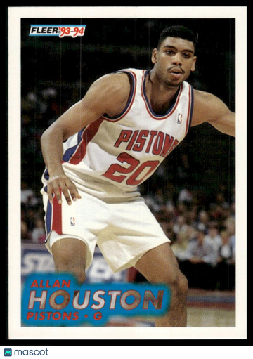 1993-94 Fleer Allan Houston #282 RC