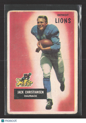 1955 Bowman Jack Christiansen #28