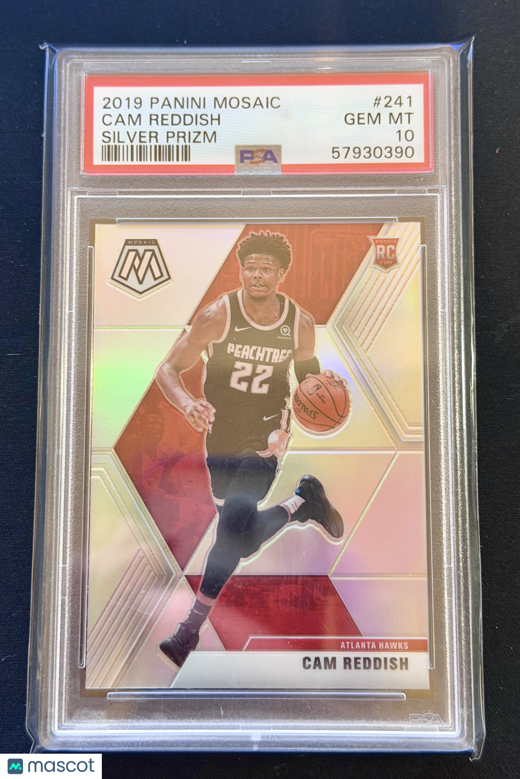 Cam Reddish 2019 Panini Mosaic #241-Silver Prizm PSA 10 | MySlabs