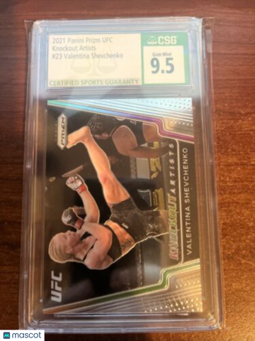 2021 Panini UFC Prizm See Title #See Title Edition 1st CSG 9.5