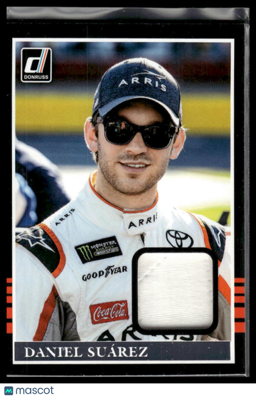 2018 Panini Donruss Racing Daniel Suárez #85-DS Race-used material