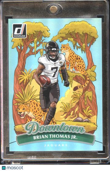 2025 Panini Donruss Football Downtown Brian Thomas Jr. #2