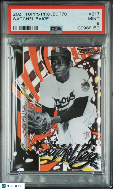 2021 Topps Project70 Satchel Paige #217 PSA 9
