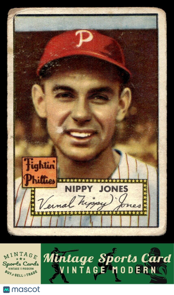 1952 Topps Nippy Jones #213
