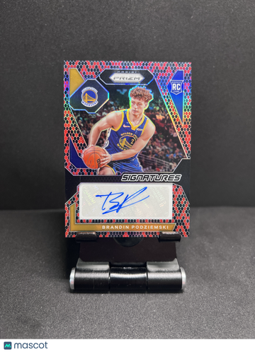 2023 PRIZM BRANDIN PODZIEMSKI SNAKESKIN AUTO RC SP CASE HIT