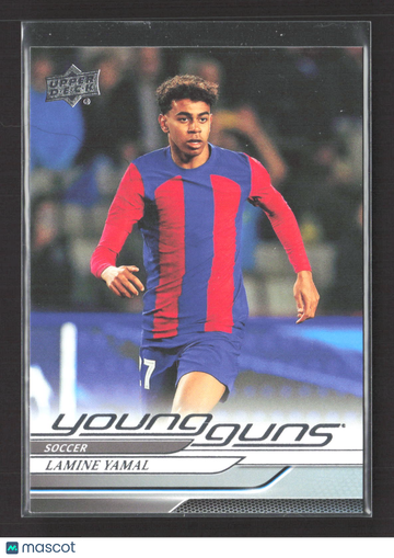 2025 Upper Deck Goodwin Champions Young Guns Lamine Yamal #YG-1 Spain Soccer Card
