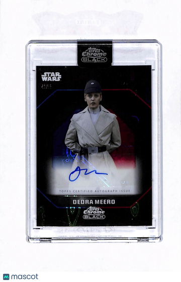 2023 Topps Chrome Black Star Wars Denise Gough 49/55 Dark Side Autograph Autograph #ADS-DG