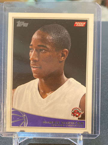 2009-10 topps demar DeRozan rookie card! 🔥🔥