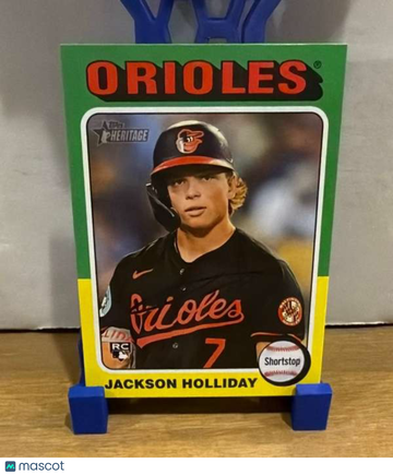 2024 Topps Heritage Jackson Holliday #692