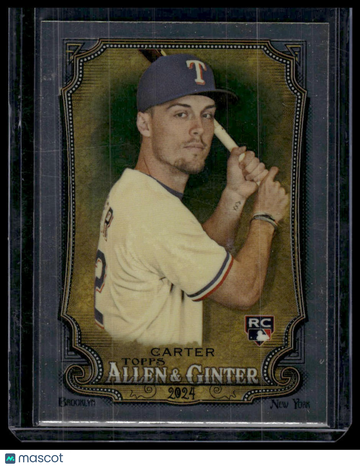 2024 Topps Allen & Ginter Evan Carter #96 Chrome RC