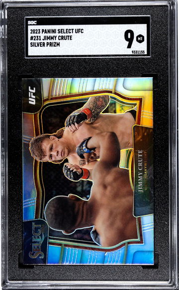 2023 Panini Select Silver Prizm Jimmy Crute #231 SGC 9