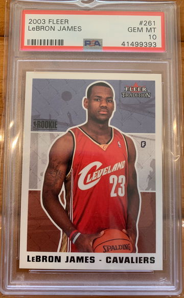 2003 Lebron James Fleer #261