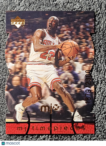 1998 Upper Deck MJx MJ Timepieces #100 Michael Jordan Bronze /2300