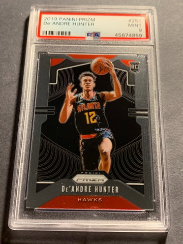 De’Andre Hunter 2019-20 Panini Prizm RC PSA 9