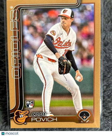 2025 Topps - Gold Cade Povich #25