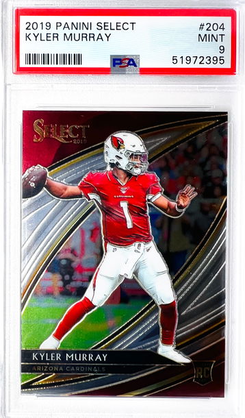 ⭐️ 2019 KYLER MURRAY SELECT PRIZM FIELD VIEW #204 PSA 9 RC🔥📈 