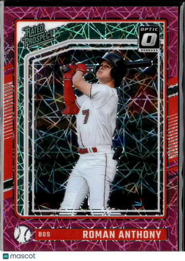 2024 Panini Donruss Optic Roman Anthony #122 Pink Velocity /79
