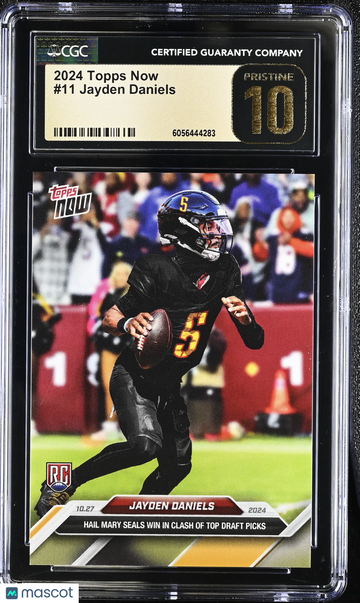 2024 Topps Now Jayden Daniels #11 CGC 10