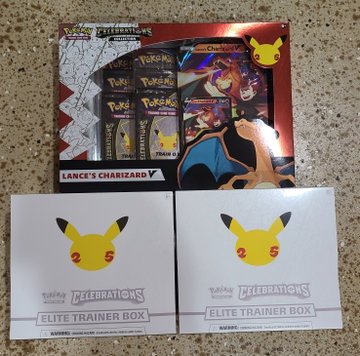 Lot of 3 Pokémon Celebrations