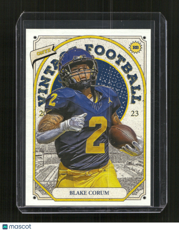 2023 Onyx Vintage Football Blake Corum #OVBC