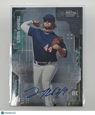 2024 SkyBox Metal Universe Champions - Autographs Tommy White #16