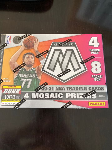 2020-21 Nba mosaic blaster Fanatics Box