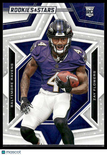 2023 Panini Rookies & Stars Zay Flowers #200 RC