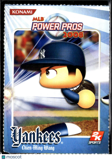 Chien-Ming Wang 2008 Konami MLB Power Pros New York Yankees
