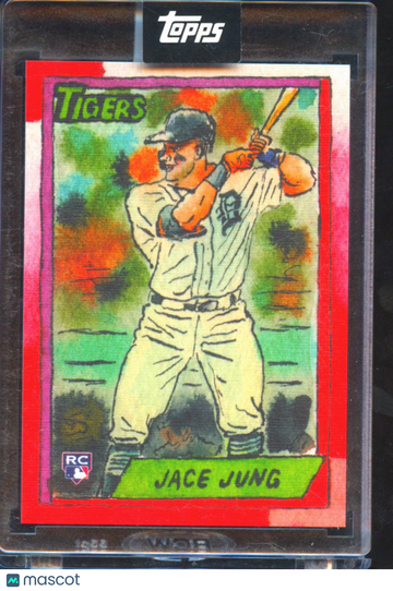 Jace Jung 2025 Topps Series 1 Shoebox Treasures RC Detroit Tigers