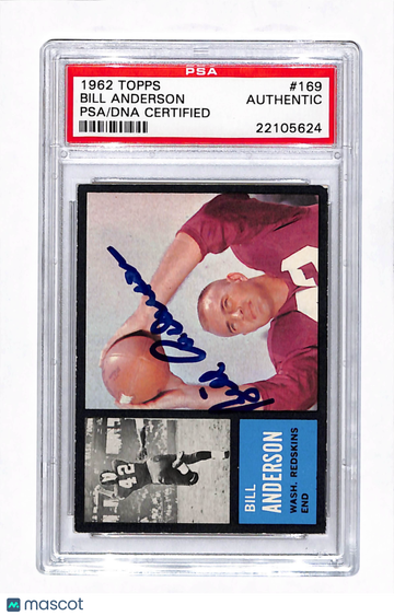 1962 Topps Bill Anderson #169