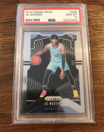 PSA 10 Ja Morant 2019 Prizm #249