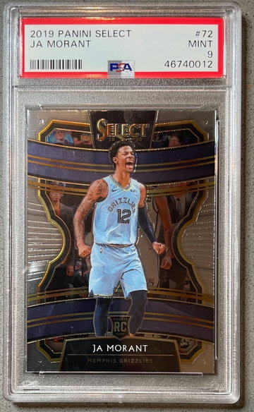 2019-20 Select JA Morant Concourse PSA 9